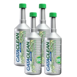 Cataclean Cataclean Petrol Fuel Additive - Complete Fuel & Exhaust Cleaner, Catalytic Converter, Valve & Injector Cleaner 4 X 500ml Bottles