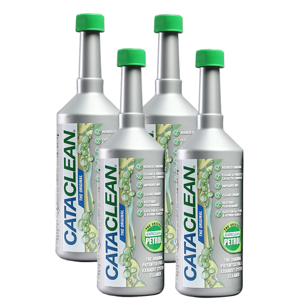 Cataclean Cataclean Petrol Fuel Additive - Complete Fuel & Exhaust Cleaner, Catalytic Converter, Valve & Injector Cleaner 4 X 500ml Bottles 3 Cataclean Cataclean Petrol Fuel Additive - Complete Fuel & Exhaust Cleaner, Catalytic Converter, Valve & Injector Cleaner 4 X 500ml Bottles