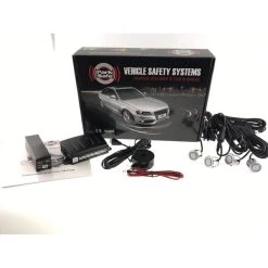 Parksafe Park Safe 4pc Flat Mount Parking Sensor Kit (Front) - Silver