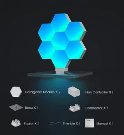LifeSmart Cololight Lifesmart Cololight Plus Kit 7 Panel Starter Pack With Stand 10 LifeSmart Cololight Lifesmart Cololight Plus Kit 7 Panel Starter Pack With Stand -Car Supplies Store 164e2270e28971bd2c2a137fdf1adae21648651796