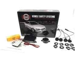 Parksafe Park Safe 4pc Angled Mount Parking Sensor Kit (Rear) - Matt Black