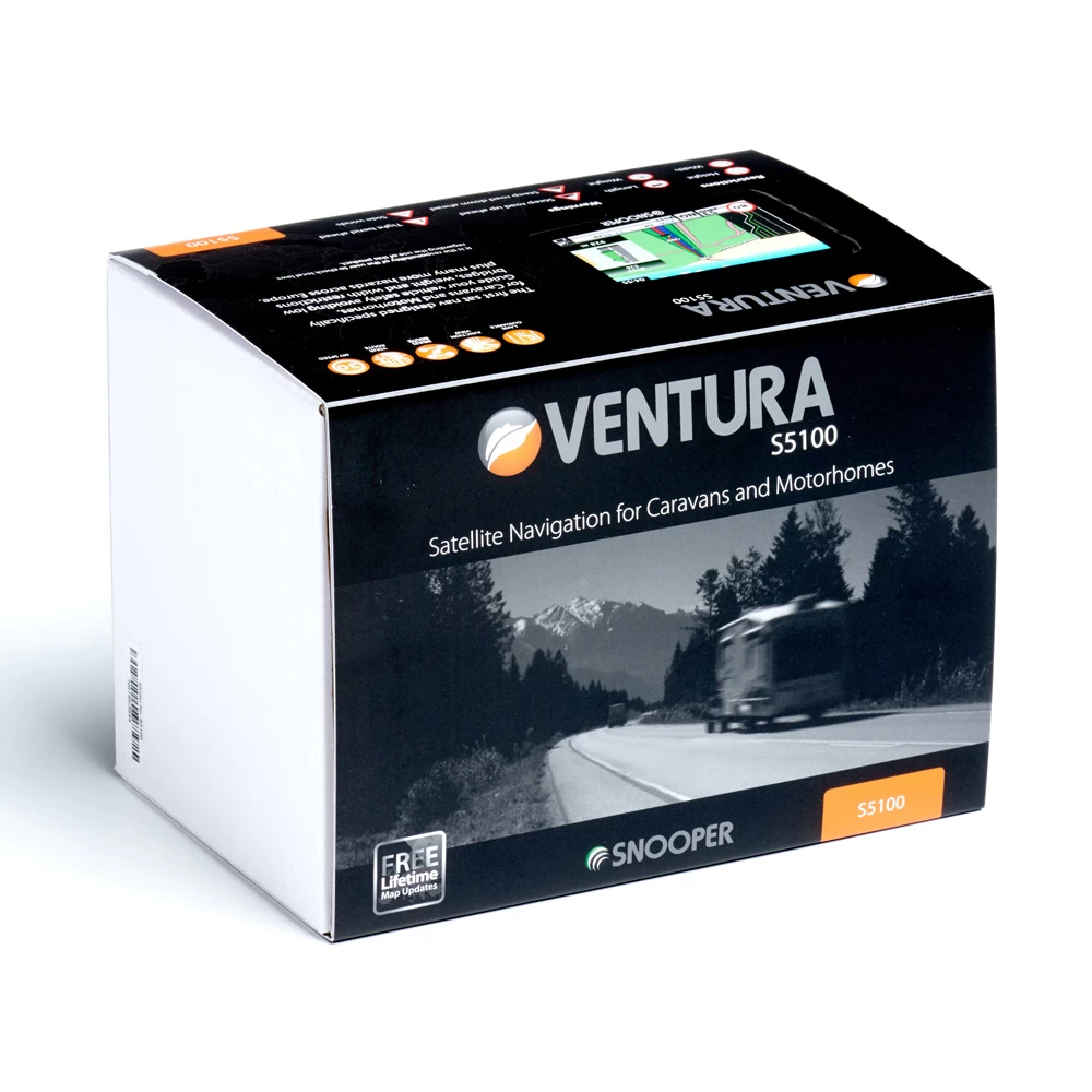 Snooper Snooper Ventura S5100 Motorhome Sat Nav 5 Snooper Snooper Ventura S5100 Motorhome Sat Nav - Image 3