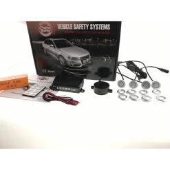 Parksafe Park Safe 4pc Angled Mount Parking Sensor Kit (Rear) - Silver