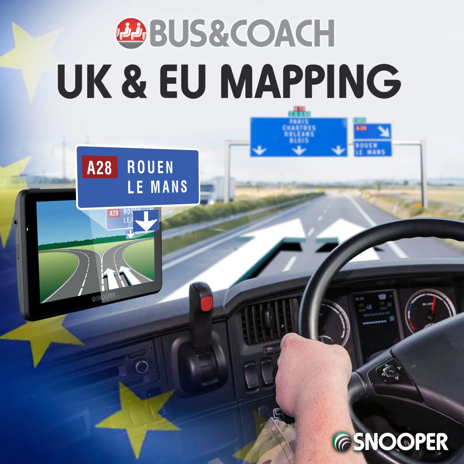 Snooper Snooper BC-SC5900 Bus & Coach Sat Nav 4 Snooper Snooper BC-SC5900 Bus & Coach Sat Nav - Image 3
