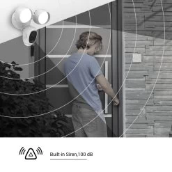 Ezviz EZVIZ LC1C Smart Outdoor Floodlight Camera – White -Car Supplies Store 21e9ae567939a2a29db405bc262819f51633685937