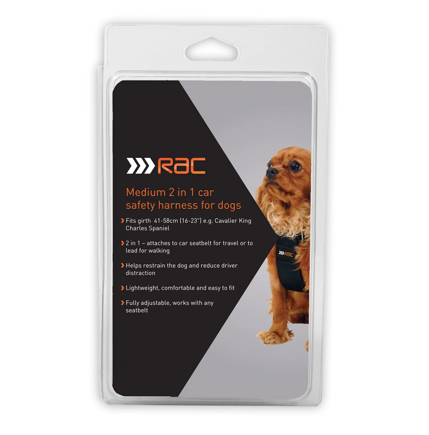 RAC RAC Medium Dog Car Harness 4 RAC RAC Medium Dog Car Harness - Image 2