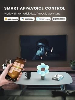 LifeSmart Cololight Lifesmart Cololight Pro 6 Pack Starter Kit With Stone Base -Car Supplies Store 2e7fc832419c8f516ceea3d7d0c17af01648650911