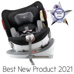 Cozy N Safe Car Seats The Cozy N Safe Morgan I-Size 360° Rotation Car Seat - Black/Grey