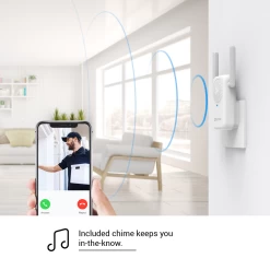 Ezviz EZVIZ DB1C Smart Video Doorbell With Chime & Transformer Kit -Car Supplies Store 3fa53e56cd8f823690479a2177a22d841630054048