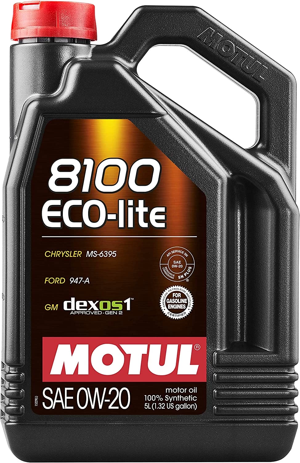 MOTUL Motul 8100 ECO-Lite 100% Synthetic Fuel Economy Lubricant - 0W-20 - 5 Litres 3 MOTUL Motul 8100 ECO-Lite 100% Synthetic Fuel Economy Lubricant - 0W-20 - 5 Litres
