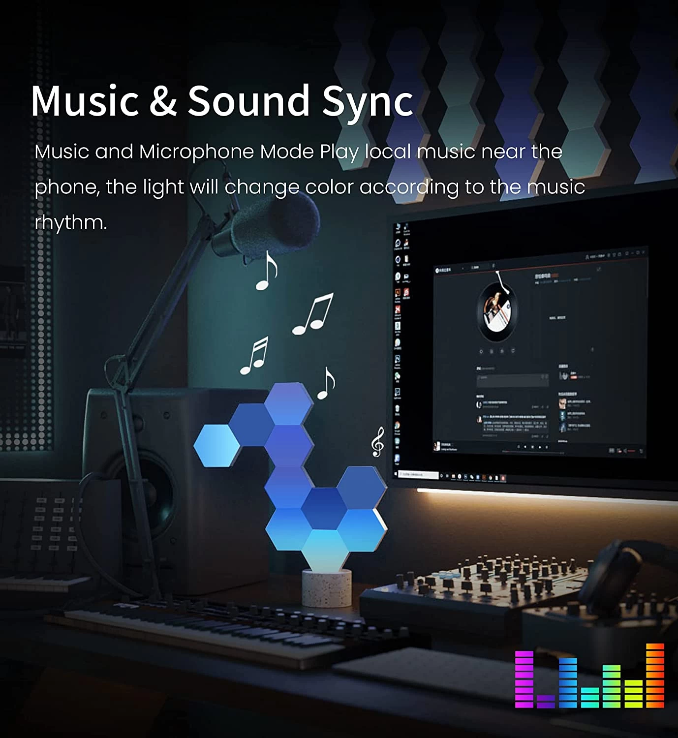 LifeSmart Cololight Lifesmart Cololight Pro 3 Pack Starter Kit With Stand 6 LifeSmart Cololight Lifesmart Cololight Pro 3 Pack Starter Kit With Stand - Image 4