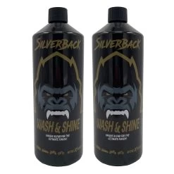 Silverback Xtreme Silverback Xtreme Wash & Shine Polish And Protection Twin Pack - 1 Litre
