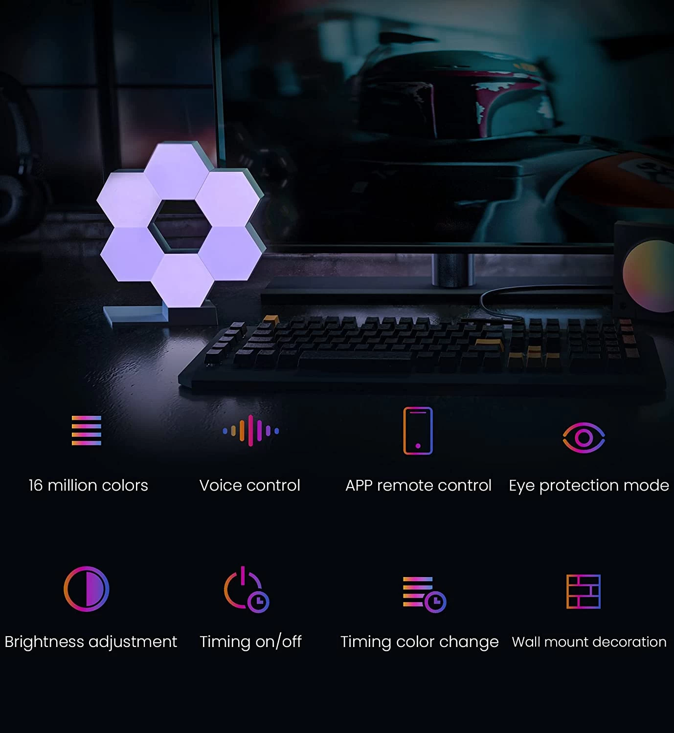 LifeSmart Cololight Lifesmart Cololight Pro 3 Pack Starter Kit With Stand 7 LifeSmart Cololight Lifesmart Cololight Pro 3 Pack Starter Kit With Stand - Image 5