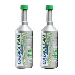 Cataclean Cataclean Petrol Fuel Additive - Complete Fuel & Exhaust Cleaner, Catalytic Converter, Valve & Injector Cleaner 2 X 500ml Bottles