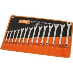 RAC RAC 14pc Combination Spanner Set 7 RAC RAC 14pc Combination Spanner Set -Car Supplies Store 6a4cd22004b1cddbb1f7f6a2ecab9f431503319161