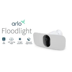 Arlo Arlo 2K Wire-Free Video Floodlight 1Pack - Black -Car Supplies Store 7281065b14e1cece8f386aea80cdee281640016724