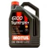 MOTUL Motul 6100 SYNERGIE + Technosynthese® Engine Oil For Petrol & Diesel Vehicles - 10W-40 - 5 Litres -Car Supplies Store 8699a9b2d0e9be394873d78521e91f381666788768