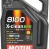 MOTUL Motul 8100 X-clean EFE 100% Synthetic Lubricant For Petrol & Diesel Vehicles - 5W-30 - 5 Litres
