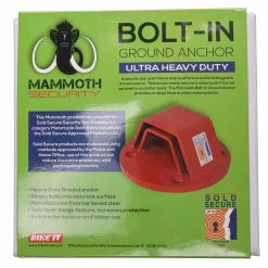 Mammoth_security Mammoth Bolt In Ground Anchor Sold Secure Gold Approved -Car Supplies Store GRD001 6