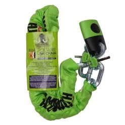 Mammoth_security Mammoth Sold Secure Gold Approved 12mm X 1.2m Square Chain With Shackle Lock -Car Supplies Store LOCM007 1