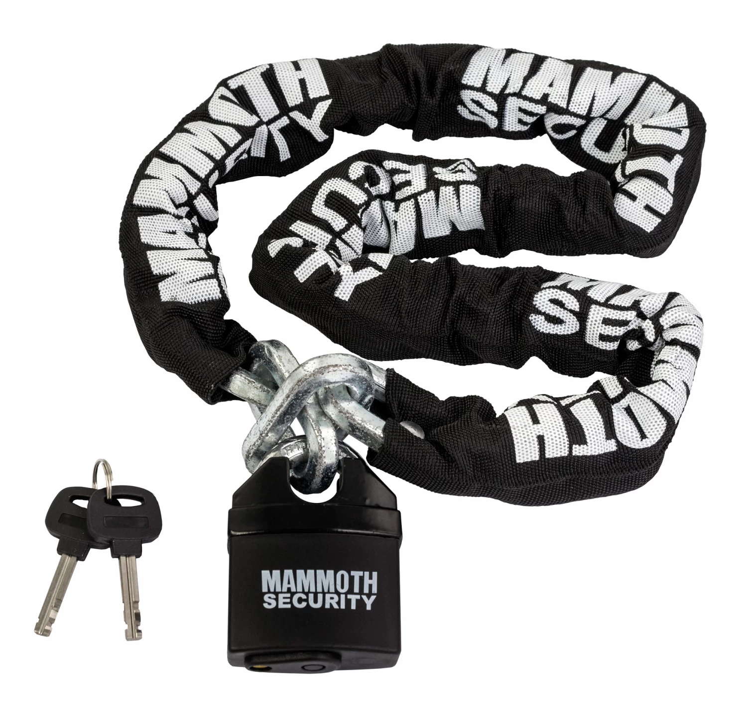 Mammoth_security Mammoth Lock And Chain 10mm X 1200mm Chain / Closed Shackle Lock 3 Mammoth_security Mammoth Lock And Chain 10mm X 1200mm Chain / Closed Shackle Lock