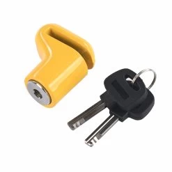 Mammoth_security Mammoth Micro Yellow Disc Lock With 6mm Pin 14 Mammoth_security Mammoth Micro Yellow Disc Lock With 6mm Pin -Car Supplies Store LOD6 1 1