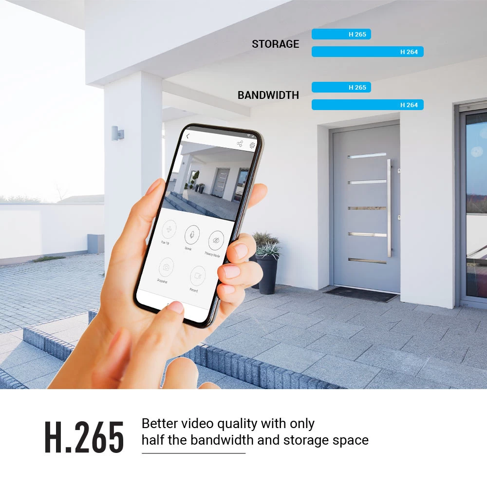 Ezviz EZVIZ LC1C Smart Outdoor Floodlight Camera – Black 10 Ezviz EZVIZ LC1C Smart Outdoor Floodlight Camera – Black - Image 8