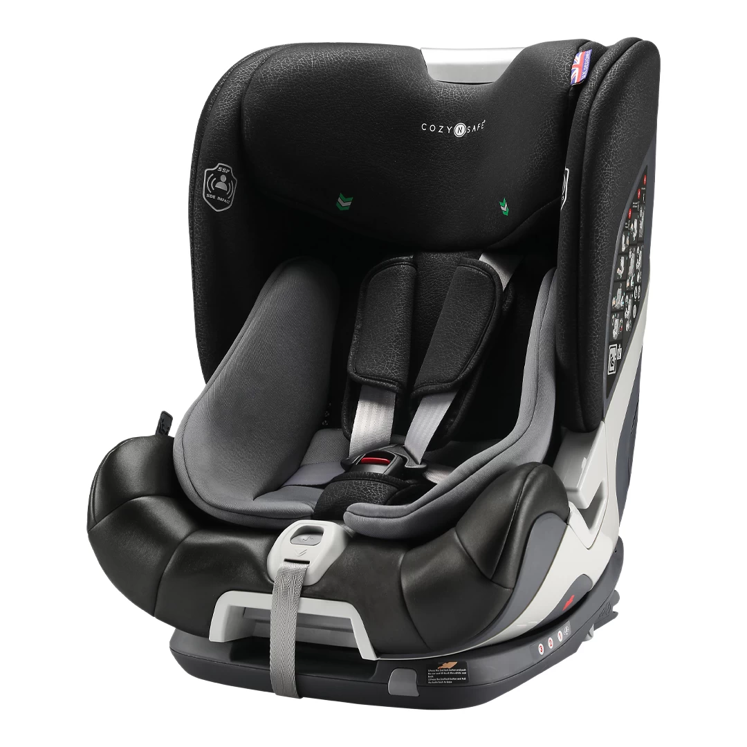 Cozy N Safe Car Seats Cozy N Safe Tristan I-Size Car Seat - Black/Grey 3 Cozy N Safe Car Seats Cozy N Safe Tristan I-Size Car Seat - Black/Grey