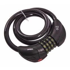 AM-TECH Am-Tech Led Combination Cable Lock