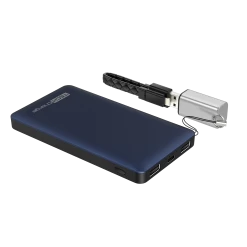 Tech Charge Tech Charge 1710 Blue Power Bank - 10000mAh