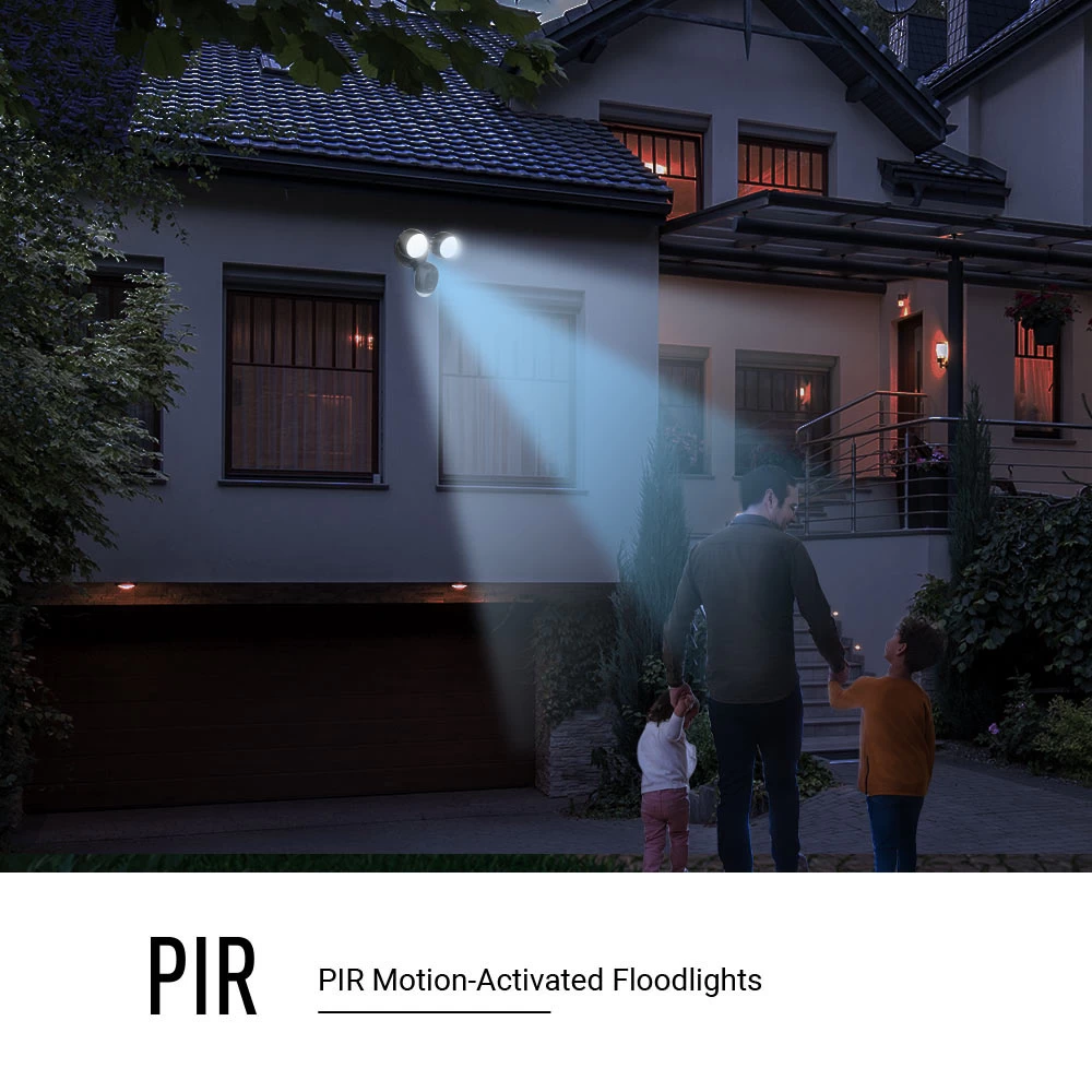 Ezviz EZVIZ LC1C Smart Outdoor Floodlight Camera – Black 7 Ezviz EZVIZ LC1C Smart Outdoor Floodlight Camera – Black - Image 5