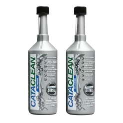 Cataclean Cataclean Diesel Fuel Additive - Complete Fuel & Exhaust Cleaner, Catalytic Converter, Valve & Injector Cleaner 2 X 500ml Bottles