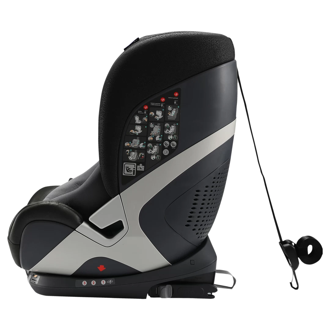 Cozy N Safe Car Seats Cozy N Safe Tristan I-Size Car Seat - Black/Grey 5 Cozy N Safe Car Seats Cozy N Safe Tristan I-Size Car Seat - Black/Grey - Image 3