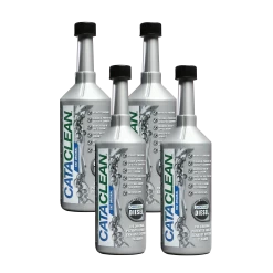 Cataclean Cataclean Diesel Fuel Additive - Complete Fuel & Exhaust Cleaner, Catalytic Converter, Valve & Injector Cleaner 4 X 500ml Bottles
