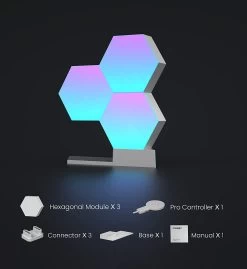 LifeSmart Cololight Lifesmart Cololight Pro 3 Pack Starter Kit With Stand