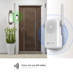 Ezviz EZVIZ DB2 Kit, Smart Battery Video Doorbell With AI Human Detection & Chime Unit -Car Supplies Store e8770d7e6b91bc92579ae61c476e917e1635776227