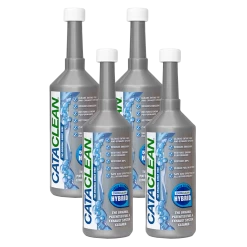Cataclean Cataclean Hybrid Fuel Additive - Complete Fuel & Exhaust Cleaner, Catalytic Converter, Valve & Injector Cleaner 4 X 500ml Bottles