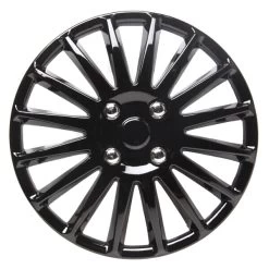 Top Tech Top Tech Speed 15 Inch Wheel Trims Gloss Black (Set Of 4)