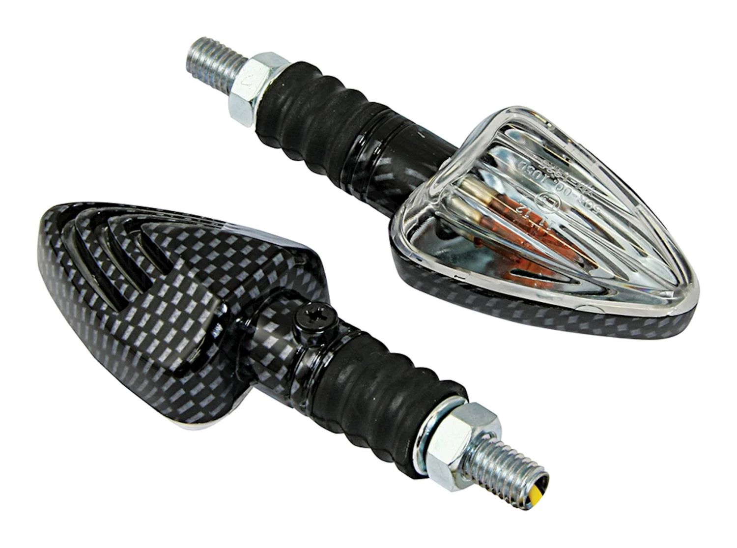 Bike_it Bike It Arrow Indicators With Carbon Body And Clear Lens 3 Bike_it Bike It Arrow Indicators With Carbon Body And Clear Lens