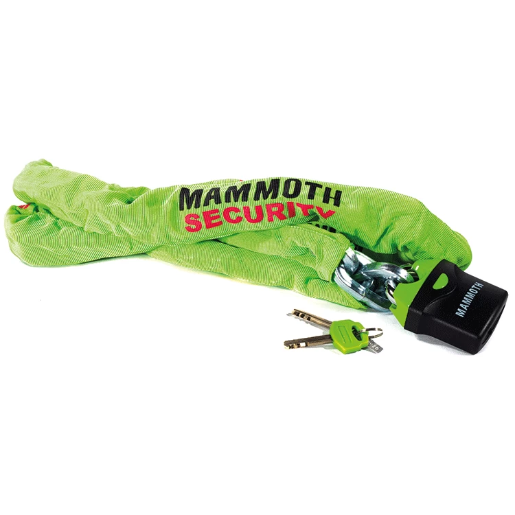 Mammoth_security Mammoth 1.8m Lock & Chain 3 Mammoth_security Mammoth 1.8m Lock & Chain