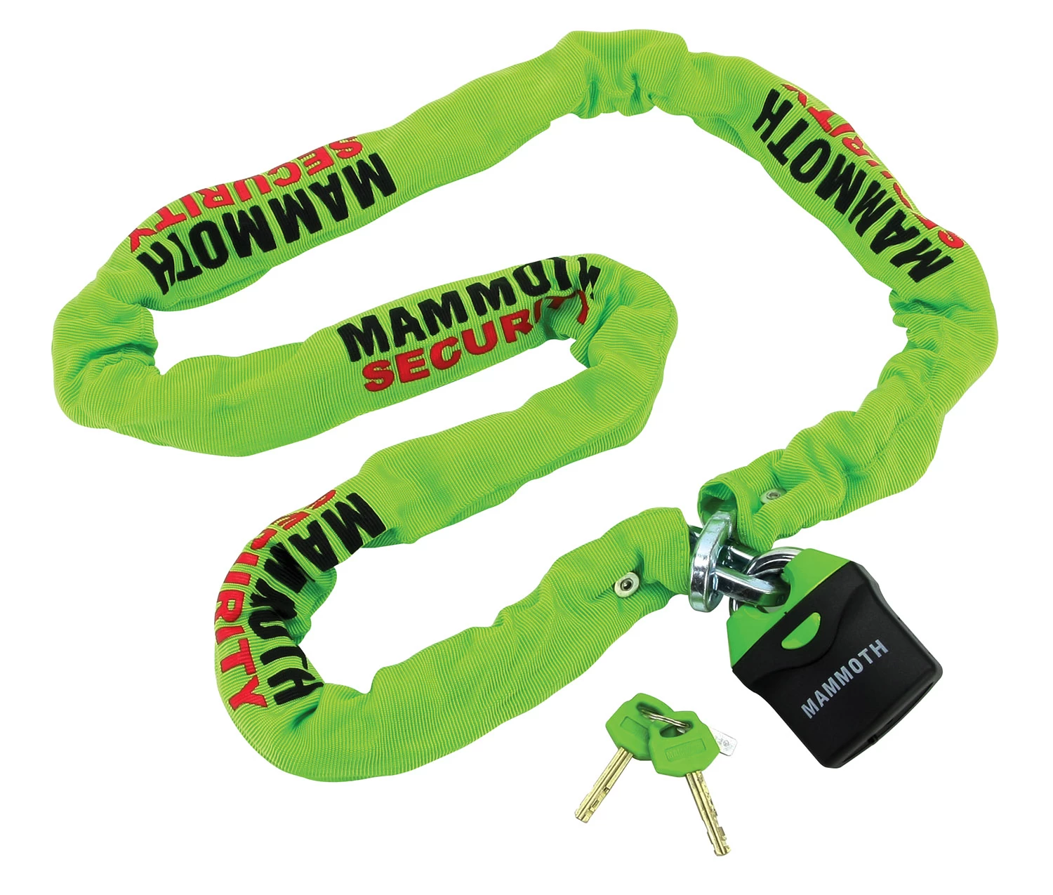 Mammoth_security Mammoth 1.8m Lock & Chain 4 Mammoth_security Mammoth 1.8m Lock & Chain - Image 2