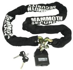 Mammoth_security Mammoth 12mm Hexagon Lock & Chain - 1.8m Length