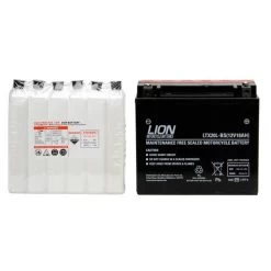 Lion MOTORCYCLE BATTERY LTX20L-BS L175 X W87 X H155 (pos Right)