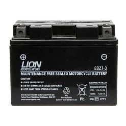 Lion Lion Motorcycle Battery YTZ7S (Factory Sealed)