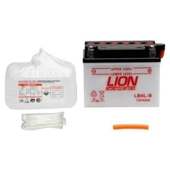 Lion MOTORCYCLE BATTERY LB4L-B L120 X W70 X H92 (pos Right)