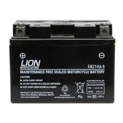 Lion Lion Motorcycle Battery YTZ14S (Factory Sealed)