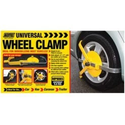 Maypole Maypole Universal Trailer Wheel Clamp 13-17 Inch