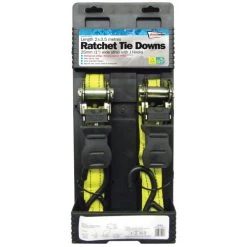 Streetwize Heavy Duty Ratchet Tie Downs