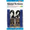 Streetwize Ratchet Tie Down S Hooks - 3.5m - Pack Of 2 -Car Supplies Store original 5026637625879