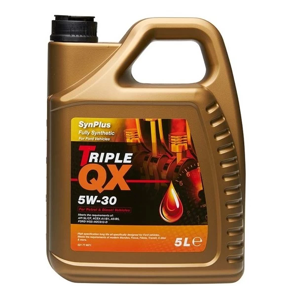 Triple QX TRIPLE QX Fully Synthetic (For Ford Applications) Engine Oil - 5W-30 - 5ltr 3 Triple QX TRIPLE QX Fully Synthetic (For Ford Applications) Engine Oil - 5W-30 - 5ltr